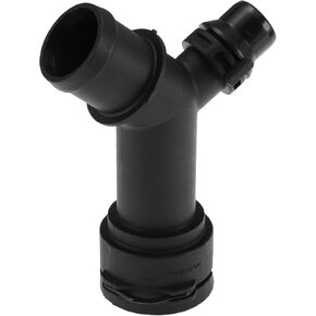 Engine Coolant Hose Connector for Audi A4 2017-2023 Plastic Radiator Coolant Hose Pipe Connector No.8W0122293A Black 1 Pcs in Saudi Arabia