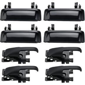 3L2Z7821818AAA 3L2Z7821819AAA Set of 8 Exterior & Interior Door Handles Compatible with Ford Explorer 98-03 Ford Explorer Sport Trac 01-05, Mercury Mountaineer 98-01 Replacement for 79102 FO1352114 in Saudi Arabia