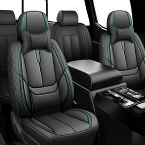 ILMO Car Seat Covers Tailored for Hyundai Kona 2018-2026– Airbag-Compatible Auto Chair Covers – All-Inclusive Seats Cover(Beige&Brown, Luxury Full Set) in Saudi Arabia