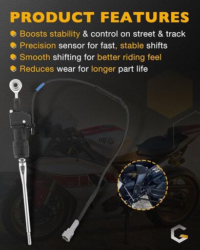 مجموعة الدراجات النارية سريعة التحول، متوافقة مع نظام رافعات المحرك Yamaha YZF-R7 2022-2026 Yamaha R7، استبدال # BEB-E81A0-V0-00 in Kuwait