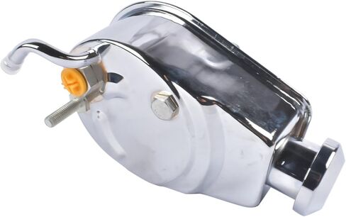Power Steering Pump P Series 5/8" Keyway Replacement for Chevy Monte Carlo Camaro Malibu Chevelle Bel Air Biscayne 1966-1974 STP01S Chrome in Kuwait