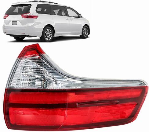 GXYWADY Tail Light Rear Light Lamp Replacement for 2015-2020 Sienna Right Side Turn Signal Light 8155008050 TO2805123 in Saudi Arabia