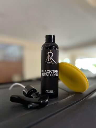 Black Trim Restorer for Cars, Plastic & Rubber Restorer Spray, Long Lasting UV Protection, Works on Bumpers, Mirrors, Tires, Lasts 8+ Months 6.7 Fl Oz in Kuwait