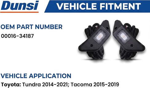 DUNSIHUI 00016-34187 Truck Bed light kit For 2015-2018 Tacoma 2014-2021 Tundra Truck Bed LED Lighting 0001634187 in Kuwait
