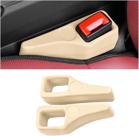 Car Seat Gap Filler, 2PCS No Drop Bench Gap Organizer Between Seat and Console, Prevents Items from Falling Automotive Storage Accessories, Universal for Vehicles (Black) in Kuwait