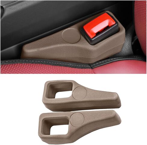 Car Seat Gap Filler, 2PCS No Drop Bench Gap Organizer Between Seat and Console, Prevents Items from Falling Automotive Storage Accessories, Universal for Vehicles (Black) in Kuwait