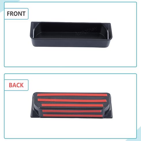 Aunginsy Center Console Armrest Hanging Storage Box Compatible with Ford Ranger 2023-2025 2026, Car Central Control Front Armrest Hanging Storage Basket Organizer Tray Insert ABS Interior Accessories in Kuwait