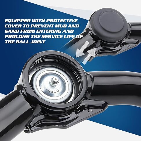 Front Upper Control Arms for 2-4" Lift 2004-2021 Ford F150, 07-15 Ford Expedition, 07-15 Lincoln Navigator, 06-08 Lincoln Mark LT, 2-4 inch Lift in Saudi Arabia