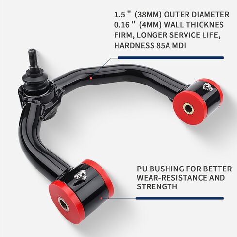 Front Upper Control Arms for 2-4" Lift 2004-2021 Ford F150, 07-15 Ford Expedition, 07-15 Lincoln Navigator, 06-08 Lincoln Mark LT, 2-4 inch Lift in Saudi Arabia