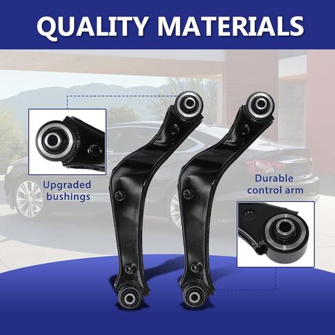 Control Arm, Replacement For Rear Upper Control Arm Compatible With 2014-2019 Chevrolet Impala 2013-2015 Malibu 2013-2017 Buick Regal 2013-2016 Lacrosse - 2 Pcs in Saudi Arabia