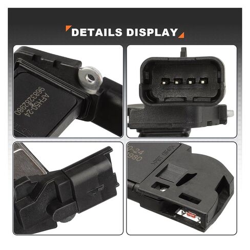 AFH50-24 Mass Air Flow Sensor Compatible with Peugeot 207 308 Compatible with Citroen C3 C4 C5 2009-2020 in Saudi Arabia