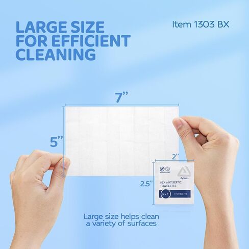 TOWELETTE BZK ANTISEPTIC BX/100 DYNAREX in Saudi Arabia