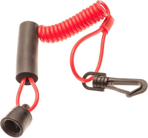 Sea Doo Dess Ignition Key & Floating Lanyard Tether Red 278002199 Programmable in Kuwait