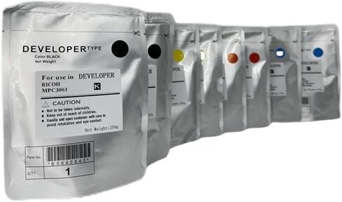 4PCS MPC3503 Developer Material Compatible with MPC2003 MPC2503 MPC3003 MPC3503 MPC4503 MPC5503 MPC6003 in Kuwait