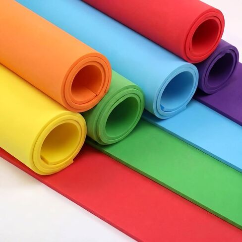 Eaasty 90 Inches 3D Art Painting Classroom Wall Decor Rainbow Paint Party Bulletin Board Decorations Set DIY Paint Brush Cutout Rainbow EVA Back to School Decoration for First Day of School Chalkboard in Kuwait