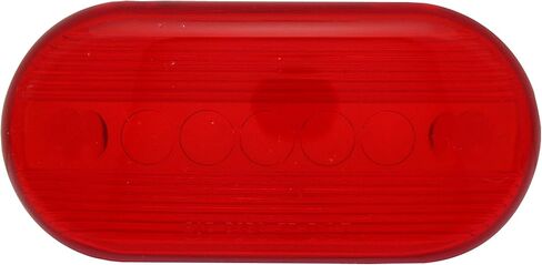 Optronics A-66RBP Red Replacement Lens for Oval Two-Bulb Marker Light in Kuwait