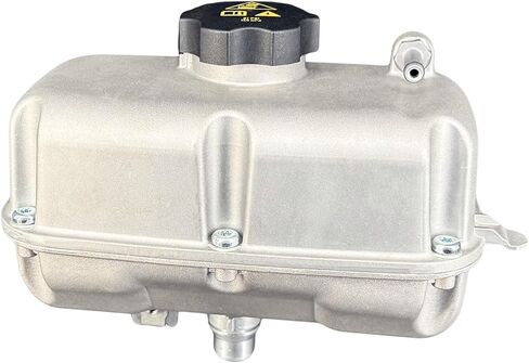 Aluminum Coolant Tank for Jeep Wrangler JL 2018-2024 & Gladiator JT 2020-2024, One-Piece Cast Aluminum, Replace 68283565AB & 68364312AA/AB/AC, Direct Fit with Cap in Saudi Arabia