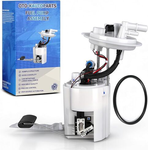 OTO-K Electric Fuel Pump Module Assembly w/Pressure Sensor Compatible with Kia Optima 2012-2015,Hyundai Sonata 2011-2014,L4 2.4L,Gas,Naturally Aspirated,Replaces 311103Q600 311103Q700 E9120M in Saudi Arabia