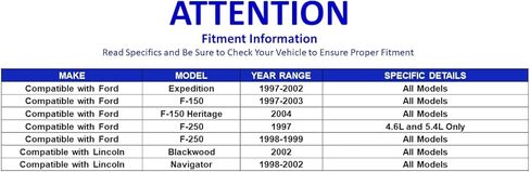 طقم تعليق أمامي مكون من قطعتين، أطراف قضيب ربط خارجي ES3366 ES3367 متوافق مع 1997-2004 Ford Expedition F-150 F-250 Lincoln Navigator Blackwood - PartsW in Saudi Arabia