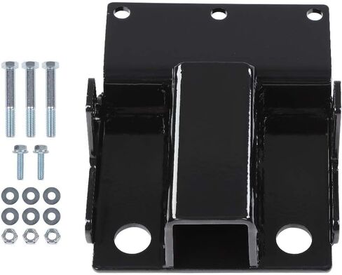 GRAND ORANGE Rear Trailer Hitch Kit for 2" Receiver Compatible with Kawasaki Mule 600 610 2007-2016, Fit Kawasaki Mule SX 2017-2023 Iron Black Rear Trailer Tow Hitch Receiver Plate Kit in Kuwait