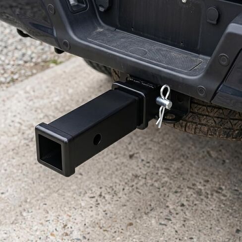 Trailer Hitch Reducer & Extender, 2.5" to 2" Conversion, 7" Extension, 5/8" Hitch Pin Kit, Rust-Proof and Corrosion-Resistant in Saudi Arabia