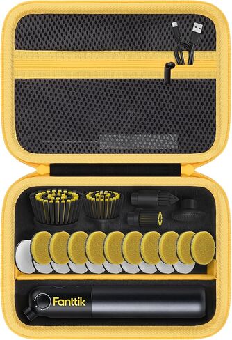 Aenllosi for Fanttik Flip G10 Nano AutoCare/HomeCare Electric Spin Scrubber Hard Carrying Protective Storage Case, Black (Case Only) in Kuwait