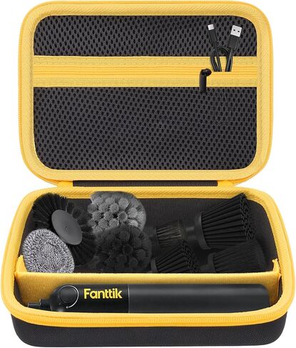 Aenllosi for Fanttik Flip G10 Nano AutoCare/HomeCare Electric Spin Scrubber Hard Carrying Protective Storage Case, Black (Case Only) in Kuwait