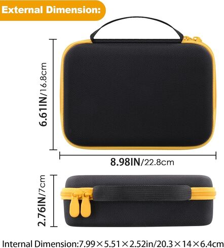 Aenllosi for Fanttik Flip G10 Nano AutoCare/HomeCare Electric Spin Scrubber Hard Carrying Protective Storage Case, Black (Case Only) in Kuwait