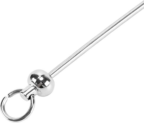 100 PCS Beadable Keychains Bar, Blank Keychain Bars Metal Beadable Keychains for Pendant DIY Crafts Jewelry Making Gift, White Nickel in Kuwait