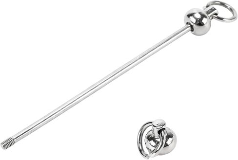 100 PCS Beadable Keychains Bar, Blank Keychain Bars Metal Beadable Keychains for Pendant DIY Crafts Jewelry Making Gift, White Nickel in Kuwait