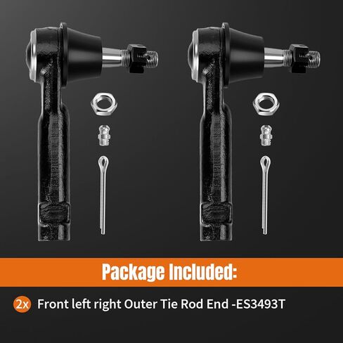 LCWRGS Front Outer Tie Rod Ends Fits for 1999-2006 Chevy Silverado 1500/2500, Tahoe, Suburban 1500/2500, Avalanche 1500, GMC Sierra 1500/2500, Yukon XL 1500/2500, Cadillac Escalade ESV EXT in Kuwait
