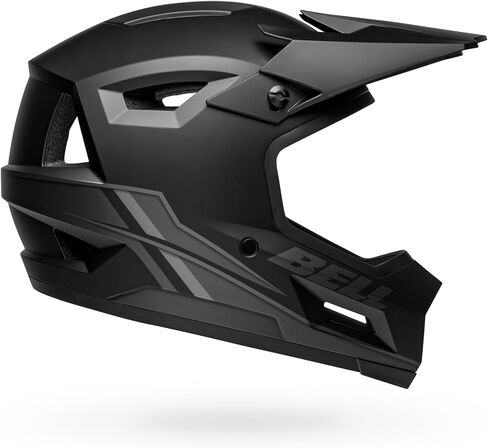 BELL Sanction 2 DLX Mips Adult Full-Face Bike Helmet - Matte Black/White, Medium (55–57 cm) in Saudi Arabia