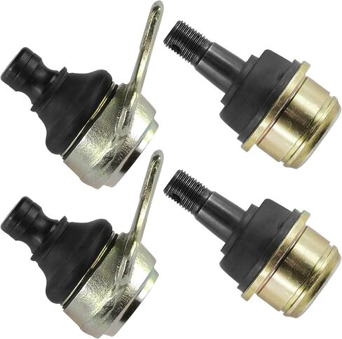 Caltric 4 Upper Lower Ball Joints Compatible With Can-am Outlander Max 800 800R EFI 4X4 2006 2007 2008 2009 2010 2011 2012 in Kuwait