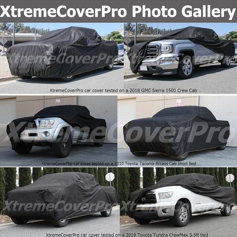 Car Cover fits 1999 2000 2001 2002 2003 Dodge Ram 1500 2500 3500 Quad Cab 6.5ft Bed XTREMECOVERPRO PRO Series Black Truck Cover in Kuwait
