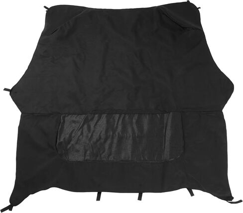 ALMULOO Soft Roof Top with Zipper Mesh Window Compatible with 2016-2024 Honda Pioneer 1000-5 5P – Black Plastic Sunshade UTV Top Cover in Kuwait