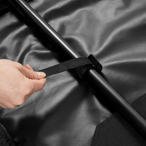 ALMULOO Soft Roof Top with Zipper Mesh Window Compatible with 2016-2024 Honda Pioneer 1000-5 5P – Black Plastic Sunshade UTV Top Cover in Kuwait