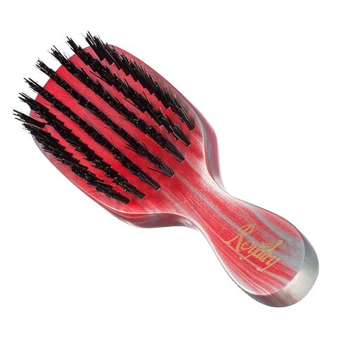 فرشاة Royalty By Brush King Wave Brush #RC3 - ​​فرشاة صلبة - رائعة للذئاب - من صانع فرش تورينو برو 360 موجة in Kuwait