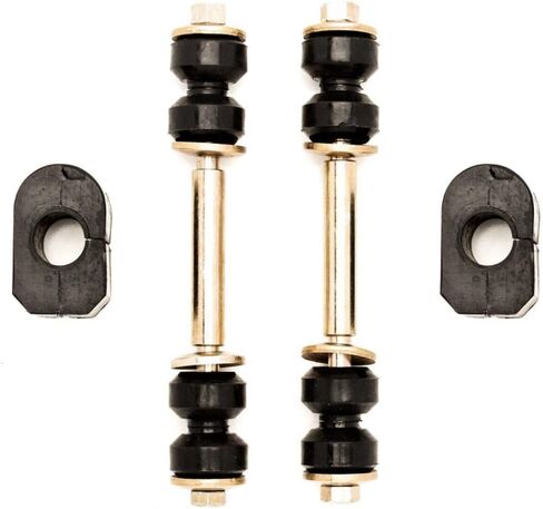 Stabilizer Sway Bar Linkage Suspension Kit Frontward Forward Side for Pontiac for Tempest 1964-1968 Left Right Front Upper,Lower FSRKRF11PGLT in Kuwait
