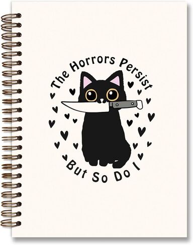 dejfel Pretty Cute Silly Goose Notebook Journal، هدايا مذكرات أوزة سخيفة مضحكة، لوحة كتابة يومية للنساء واللوازم المدرسية المكتبية للعمل، دفتر ملاحظات حلزوني 5.5x8.3 in Kuwait