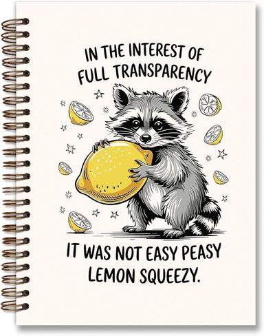 dejfel Pretty Cute Silly Goose Notebook Journal، هدايا مذكرات أوزة سخيفة مضحكة، لوحة كتابة يومية للنساء واللوازم المدرسية المكتبية للعمل، دفتر ملاحظات حلزوني 5.5x8.3 in Kuwait