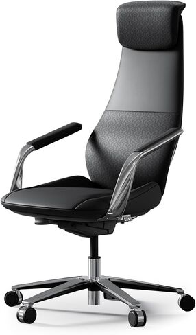 TOMU Luxury Executive Office Chair Genuine Leather Red, Real Top Grain Leather Office Chair with High Back, Comfy and Modern for Executive Luxury Desk, Ergonomic with Adjustable Height,Reclining (red) in Saudi Arabia