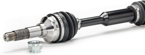 مجموعة Monster XP Series Front Left CV Axle & Brg Kit لـ Yamaha Rhino 450 & 660 2004-2009 تصغير مدمج متين 4340 كرومولي فولاذ مباشر بطول المصنع مع 4 بوصات من السفر in Kuwait