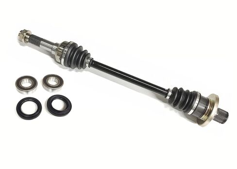 مجموعة محمل ومحور السيرة الذاتية الأيمن الخلفي الدقيق لـ Yamaha Rhino 450 660 2004-2009، تم اختبار الجودة، ومعالج بالحرارة، 4140 فولاذ كرومولي، مناسب تمامًا، ATVPC in Kuwait