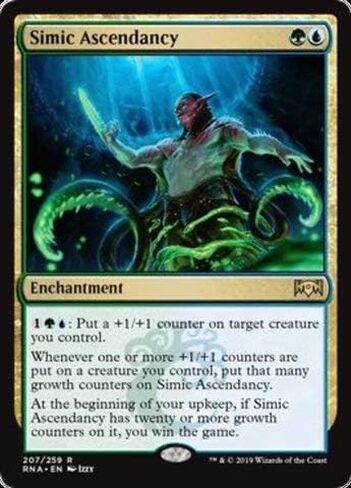 Magic The Gathering - Simic Ascendancy (207/259) - Ravnica Allegiance - لعبة بطاقات قابلة للجمع مفردة - بطاقة in Kuwait