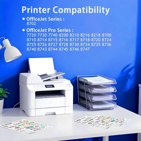 952XL Ink Cartridges Combo Pack Compatible for HP 952XL HP952 HP952XL Replacement for Officejet Pro 8710 7740 8720 8702 8210 7720 8700 8740 8216 8725 8200 Printers (Cyan/Magenta/Yellow 3-Pack) in Saudi Arabia