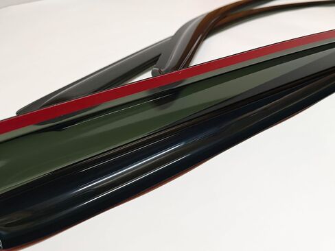Outside Mount Style Rain Guards Compatible with Toyota Sequoia 2001-2007 4Pcs Smoke Tinted Side Window Visors Deflectors in Saudi Arabia