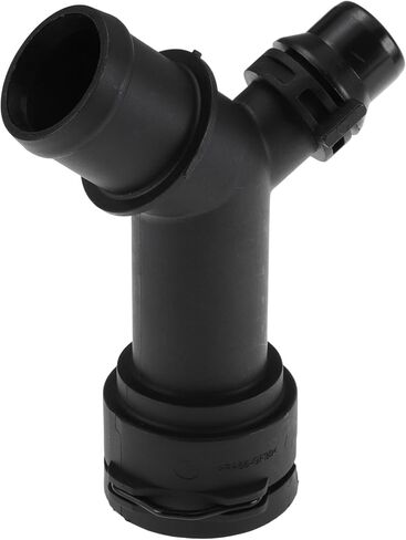 Engine Coolant Hose Connector for Audi A4 2017-2023 Plastic Radiator Coolant Hose Pipe Connector No.8W0122293A Black 1 Pcs in Saudi Arabia