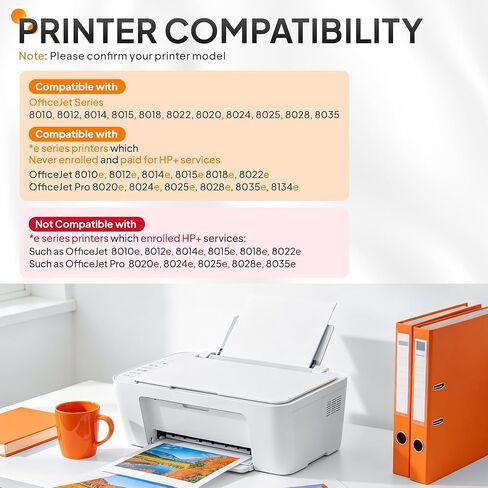 مجموعة خراطيش حبر 910XL مكونة من 4 قطع بديلة عالية الإنتاجية لحبر HP 910XL 910 المتوافق مع طابعات HP OfficeJet 8010 8020 Pro 8030 8015e 8025e 8028 8035 8018 8022e باللون الأسود والأرجواني السماوي والأصفر in Kuwait