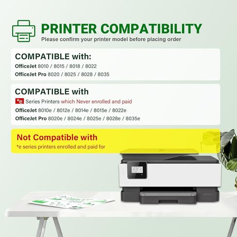 INFITONER 910XL 910 8020 Ink Cartridges Combo Pack Replacement for HP Printer 910 XL 910XL/910 Black and Color Multipack for OfficeJet Pro 8020 8015 8035 8025 8010 8018 8028 8022 8030 Printer in Saudi Arabia