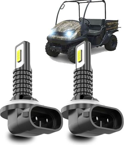 Compatible for Kubota RTV 400 500 900 1100 1140 BX1850D BX1860 BX1870-1 BX2350D BX1880 BX23s BX2380 BX2680 Lights; K7571-54340 LED Bulbs, 886/894/896/881 Light Bulbs, 2-Pack in Saudi Arabia
